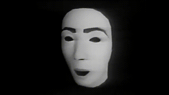 weird face gif